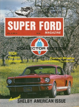 SUPER FORD UNCIRCULATED 1983 JUNE - SHELBY AMERICAN SPECIAL
